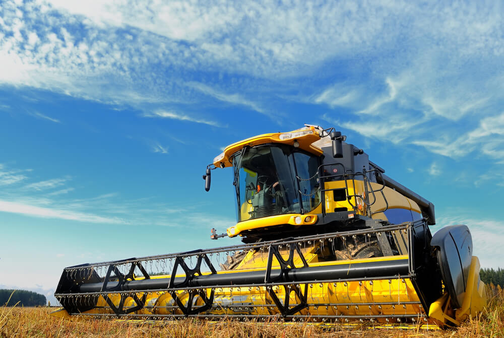 Importação e exportação de máquinas agrícolas
